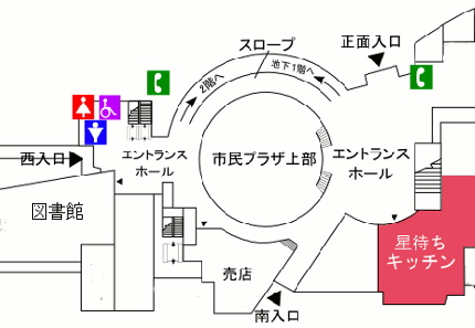 １F地図